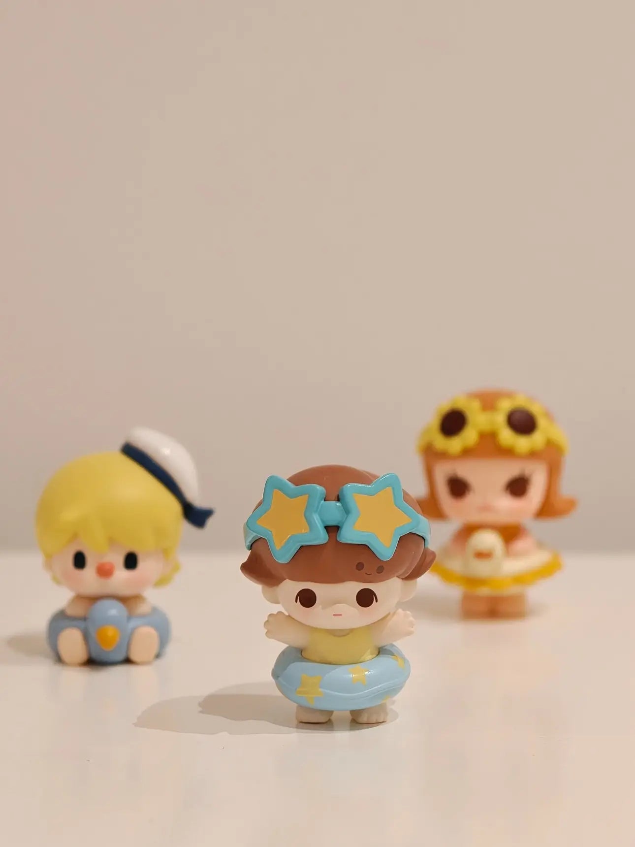 POP BEAN Island Vacation Blind Box Mini Collectible Figures