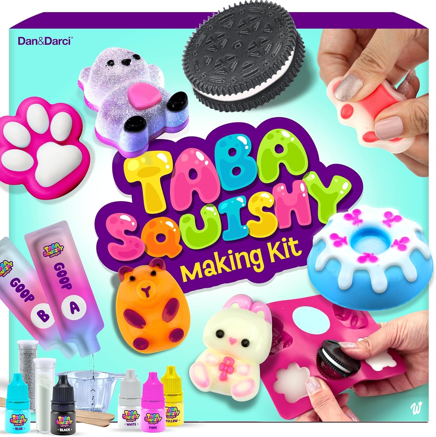 Taba Squishy Making Kit for Kids - Squishies Craft Kits - Gifts for Girls | Kids Crafts - 6 7 8 9 10 11 12 Year Old Girl Birthday Gift - Kids Crafts - Arts and Crafts for Kid for 8-12 - Toys for Girls