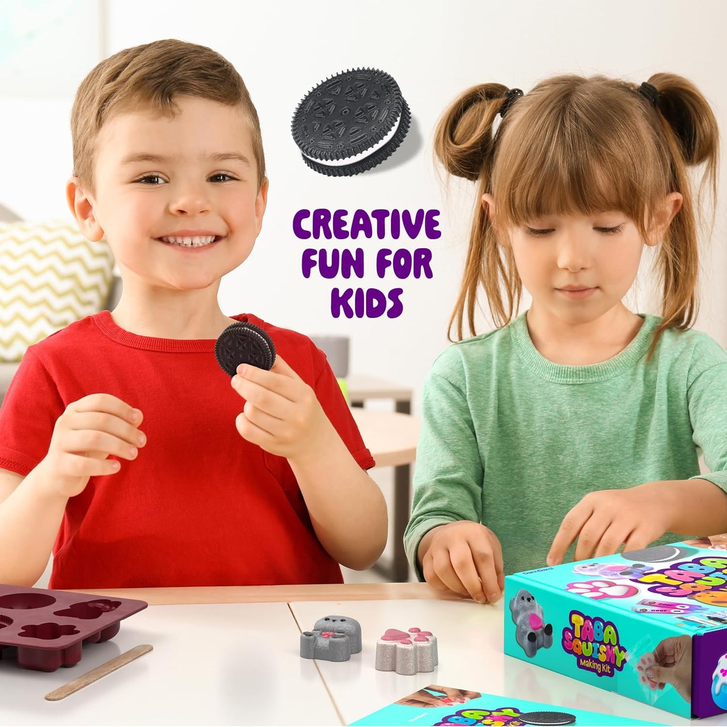 Taba Squishy Making Kit for Kids - Squishies Craft Kits - Gifts for Girls | Kids Crafts - 6 7 8 9 10 11 12 Year Old Girl Birthday Gift - Kids Crafts - Arts and Crafts for Kid for 8-12 - Toys for Girls